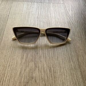 quay australia bad habit white cat eye retro statement sunglasses eyewear NEW